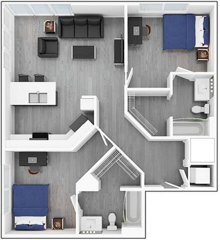 Unit Private Private floor plan